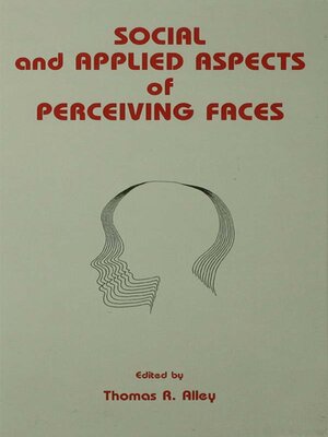 cover image of Social and Applied Aspects of Perceiving Faces